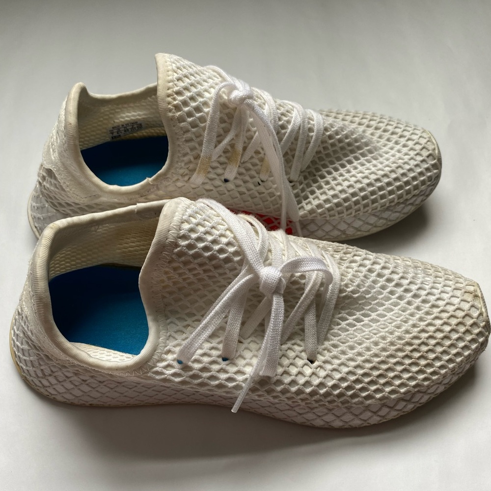 adidas White Mesh Men's Shoes